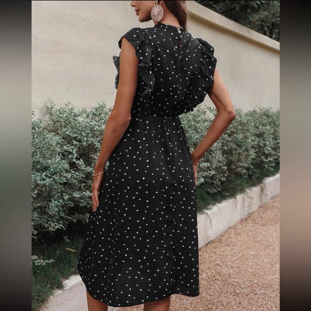 Heart Print Dress Brand New